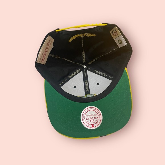Mitchell & Ness x‎ Lids Black/Gold Boston Celtics Hardwood Classics Snapback Hat - Picture 5 of 5